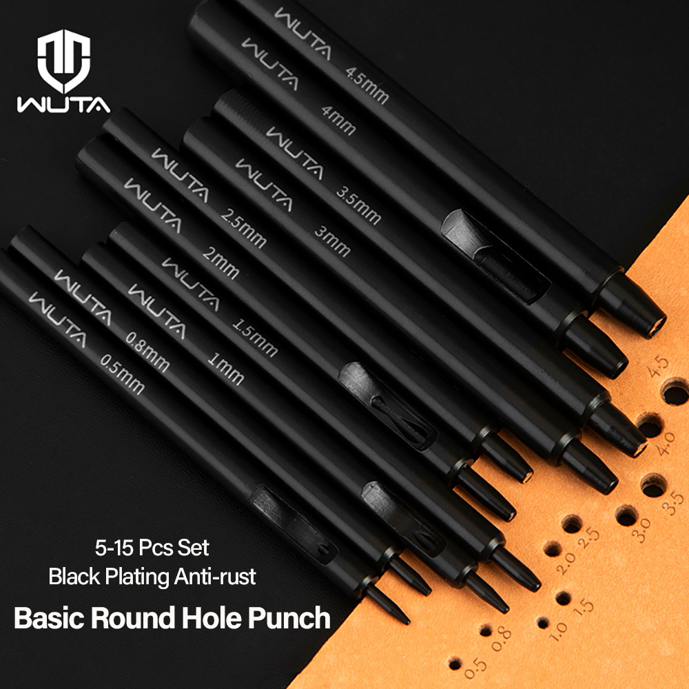Rivet Setter Tool - WUTA Juego de 5-15 piezas de