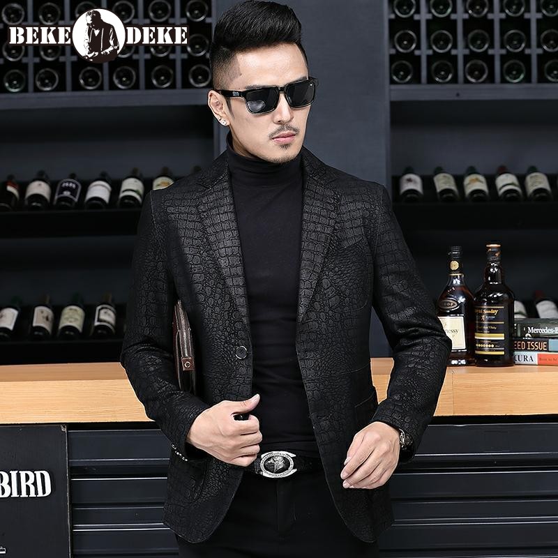 Leather Work Jacket Mens - Blazer de piel de oveja auténtica