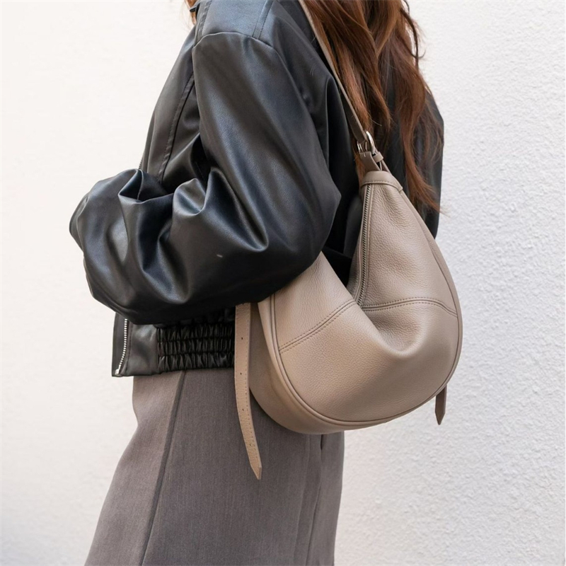 Leatherwork Wallet - BURMINSA-Bolso de hombro tipo Hobo de