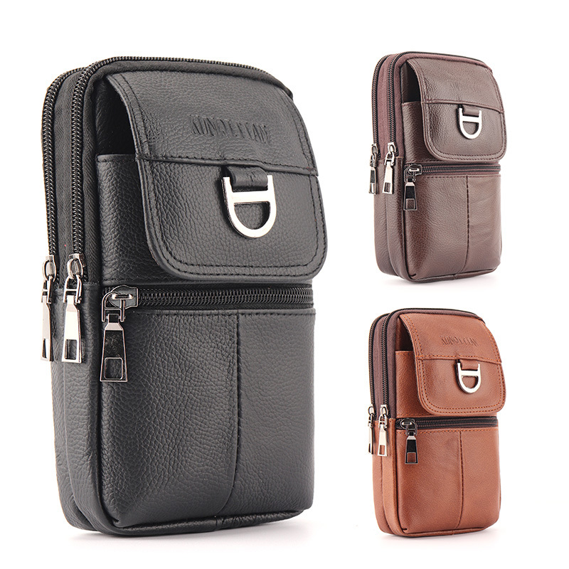 Leatherwork Wallet - Riñonera de Cuero para Hombre -