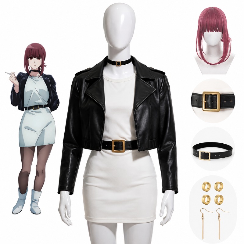 Fumando Detrás del Supermercad - Leather Work Dress reseña y precio