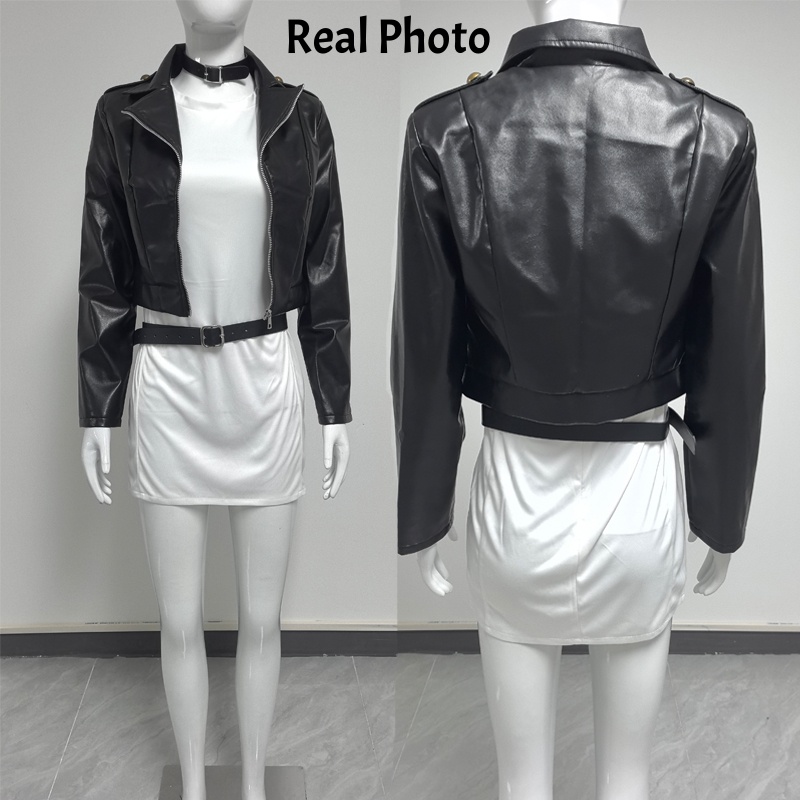 Fumando Detrás del Supermercad - Leather Work Dress reseña y precio