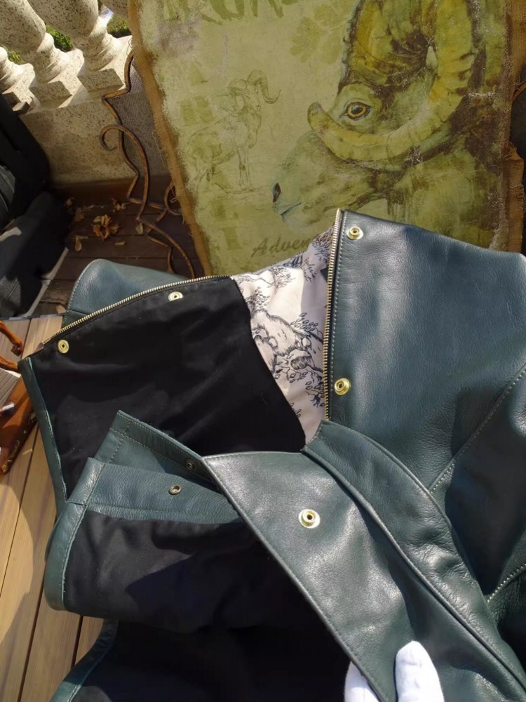 Chaqueta de cuero de vaca auté - Leather Work Jacket Mens reseña y precio