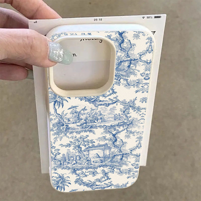 Funda de Teléfono con Diseño d - Leatherwork Drawing reseña y precio