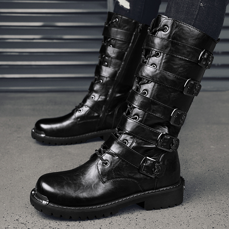 Botas de Trabajo Clásicas Negr - Youtube Leatherwork reseña y precio