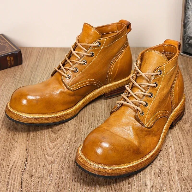 Goodyear-Botas Zapatos de cuer - Leather Work Dress reseña y precio