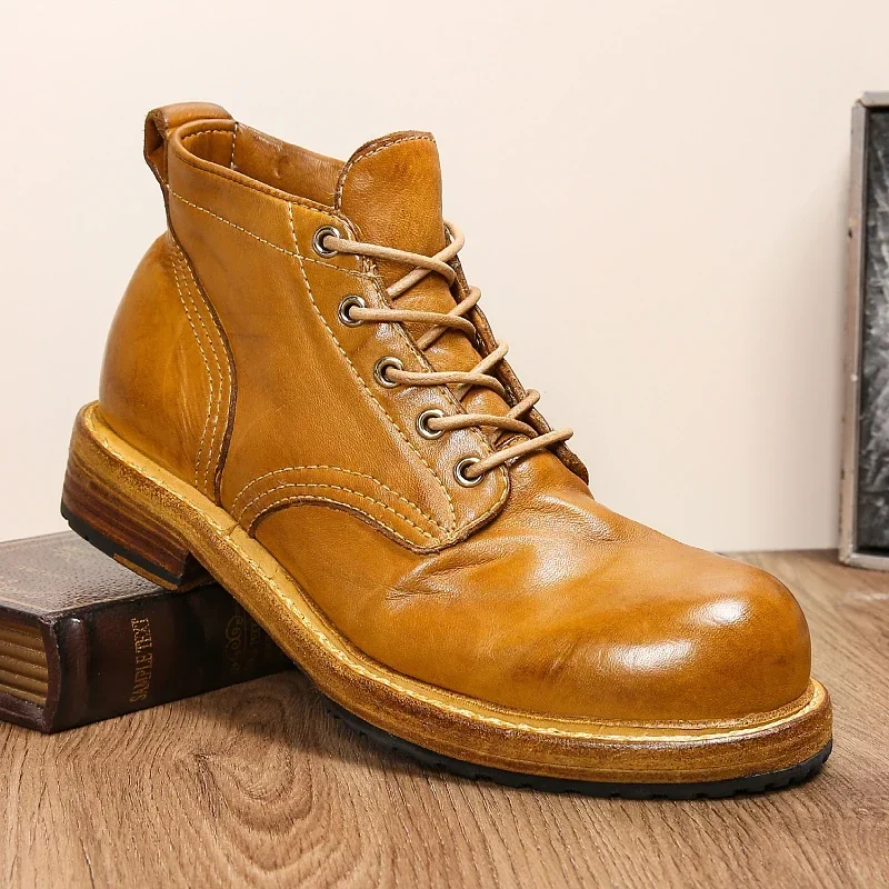 Goodyear-Botas Zapatos de cuer - Leather Work Dress reseña y precio
