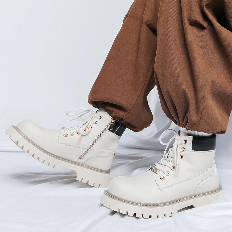 Botas de plataforma para vesti - Leather Work Dress reseña y precio