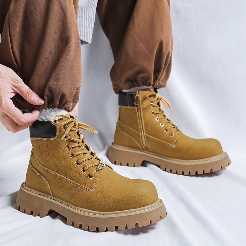 Botas de plataforma para vesti - Leather Work Dress reseña y precio