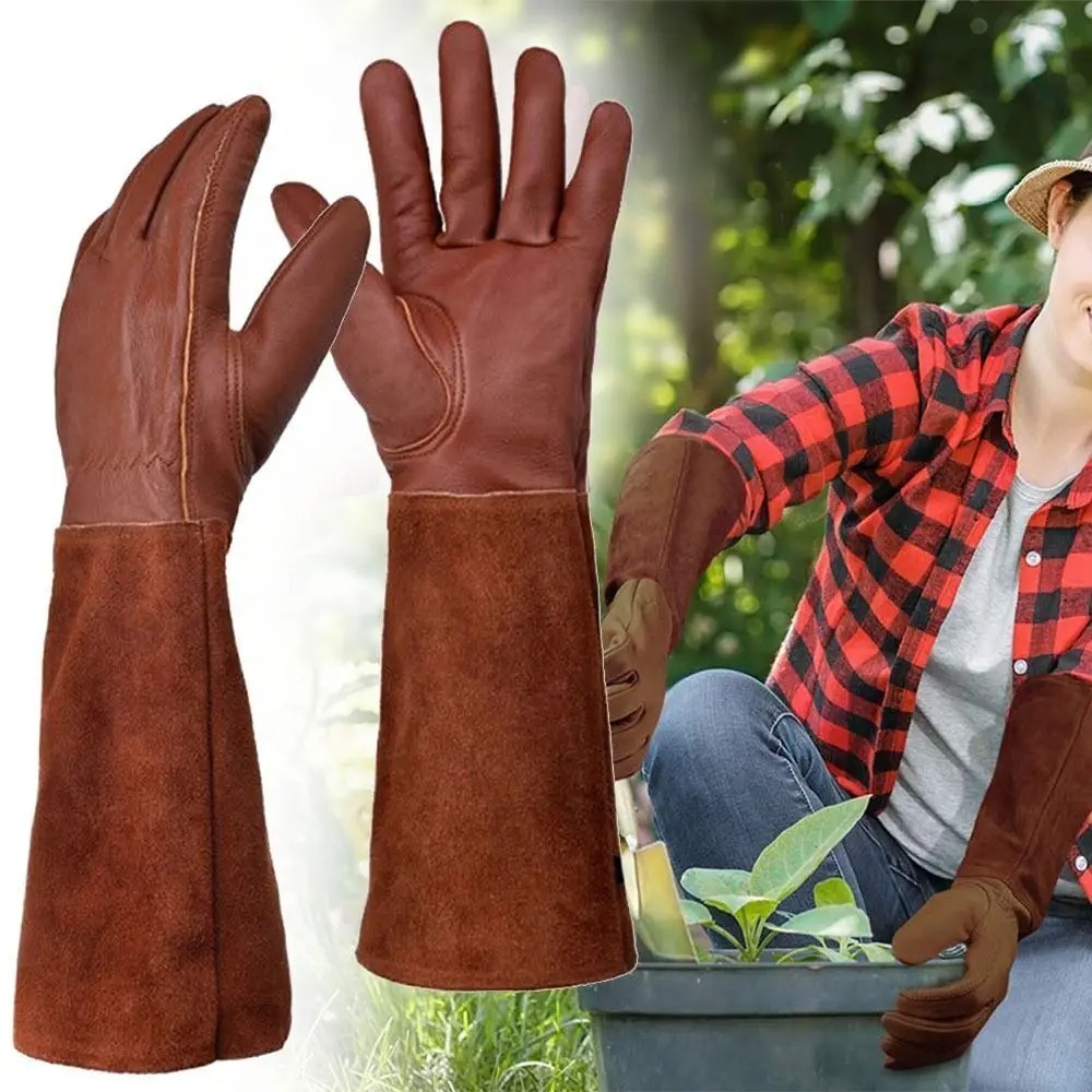 Guantes de trabajo de segurida - Youtube Leatherwork reseña y precio