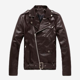 Abrigos de PU para hombre, cha - Leather Work Jacket Mens reseña y precio