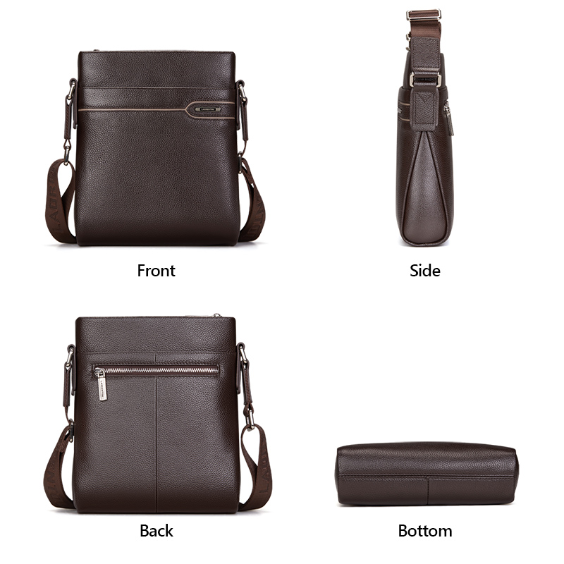 LAORENTOU, bolso cruzado de cu - Leatherwork Wallet reseña y precio