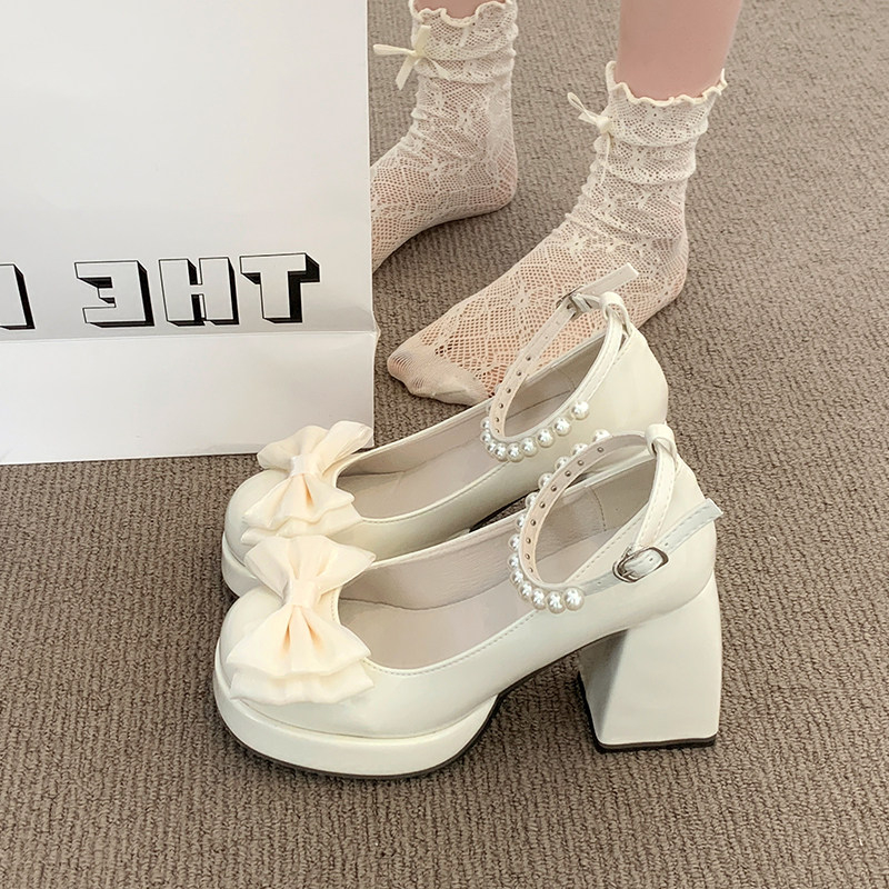 Zapatos Mary Jane de Plataform - Leather Work Dress reseña y precio