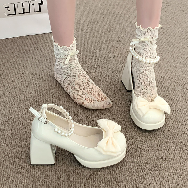 Zapatos Mary Jane de Plataform - Leather Work Dress reseña y precio