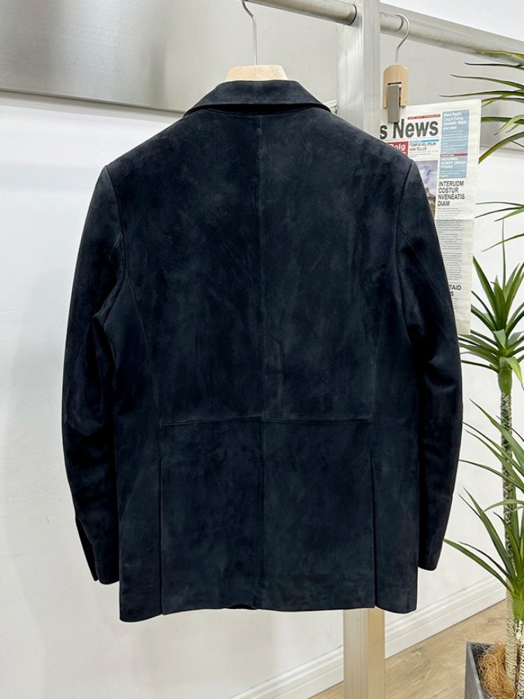 Chaqueta de Traje Elegante de  - Leather Work Jacket Mens reseña y precio