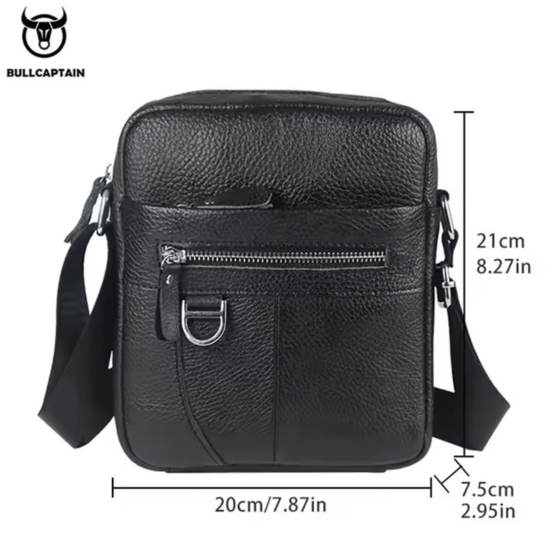 BULLCAPTAIN, bandolera de cuer - Leatherwork Wallet reseña y precio