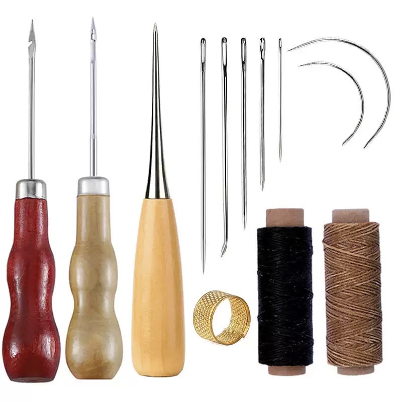 Juego de costura de cuero para - Leatherwork Awl reseña y precio