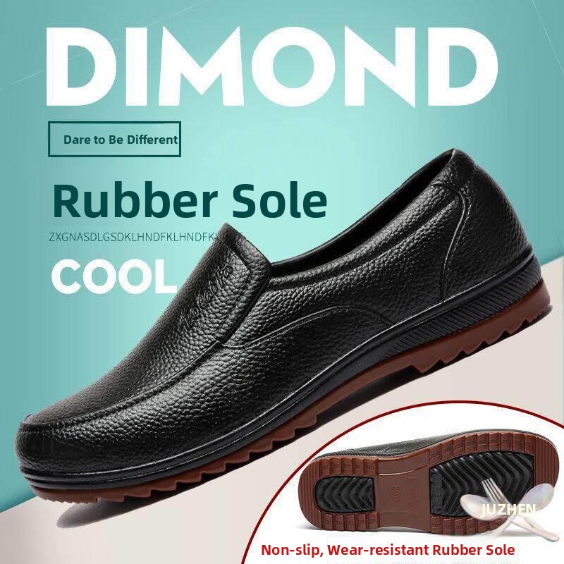 Zapatos de chef para hombre, a - Youtube Leatherwork reseña y precio