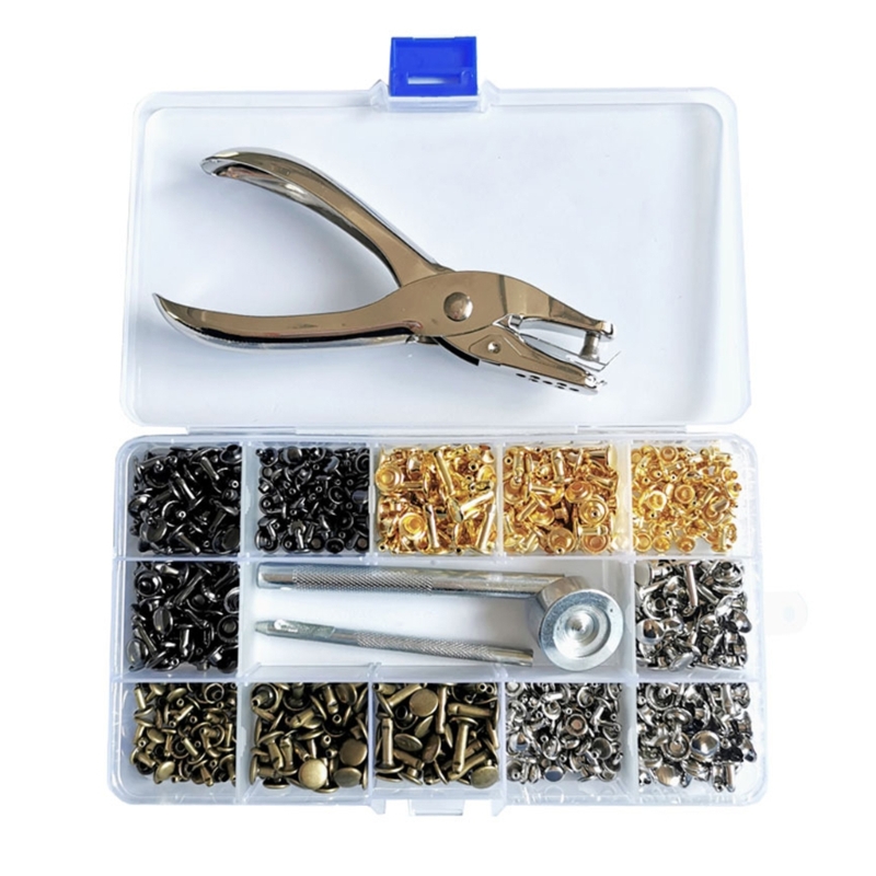 Juego de remaches de cuero, ta - Rivet Setter Tool reseña y precio