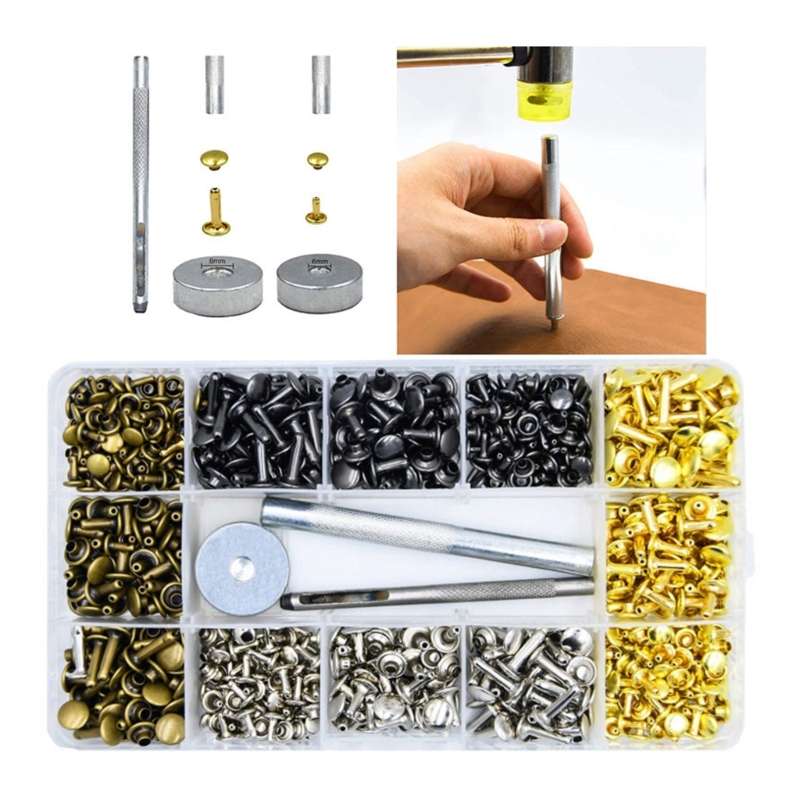 Juego de remaches de cuero, ta - Rivet Setter Tool reseña y precio