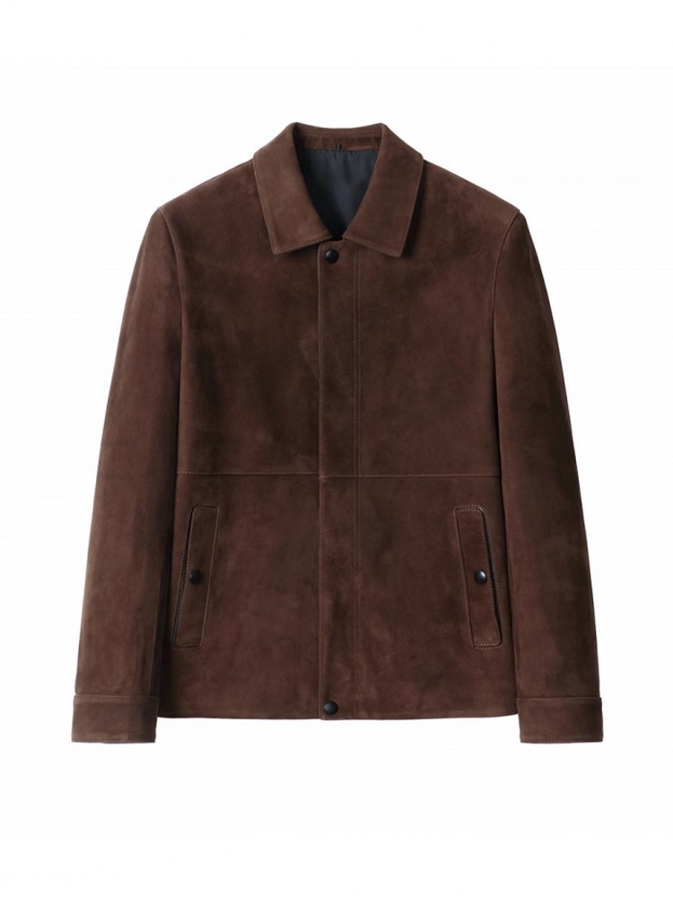 Chaqueta de cuero de ante auté - Leather Work Jacket Mens reseña y precio