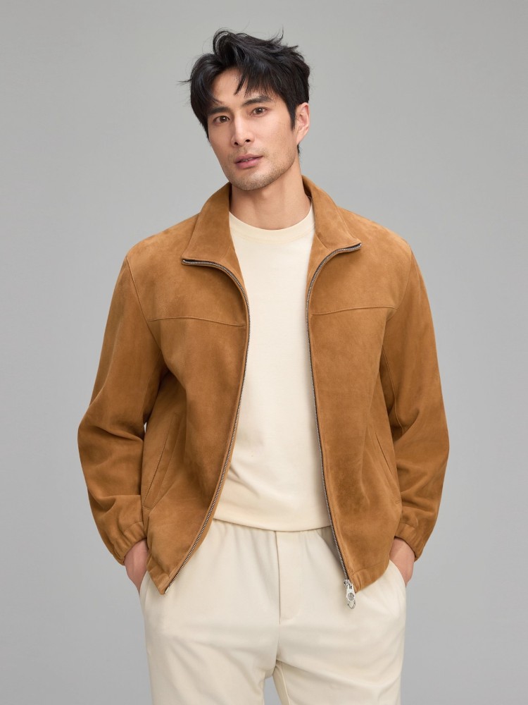 Chaqueta de cuero de ante Natu - Leather Work Jacket Mens reseña y precio
