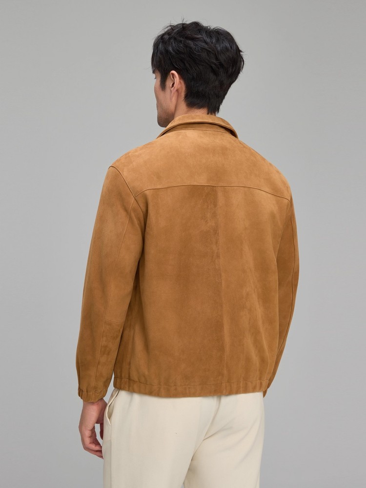 Chaqueta de cuero de ante Natu - Leather Work Jacket Mens reseña y precio