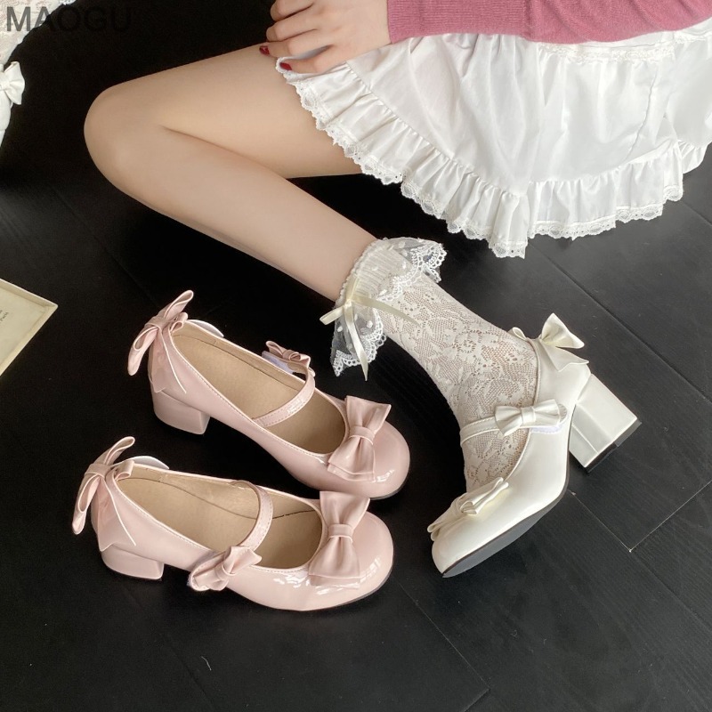 Bonitos zapatos Mary Jane con  - Leather Work Dress reseña y precio
