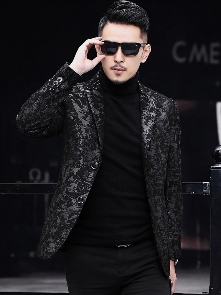 Chaqueta de cuero genuino de p - Leather Work Jacket Mens reseña y precio