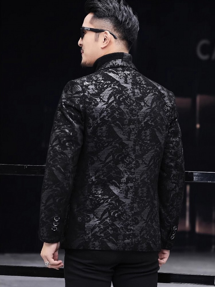 Chaqueta de cuero genuino de p - Leather Work Jacket Mens reseña y precio